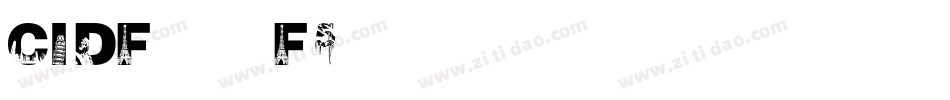 CIDFont F5字体转换